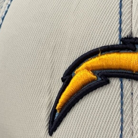 Reebok NFL San Diego Chargers Hat – White Blue Stitching – Lightning Bolt Logo – - Picture 7 of 10